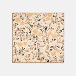 Lafayette 148 NY Flora Bloom Print Cashmere Silk Scarf Excellent Condition